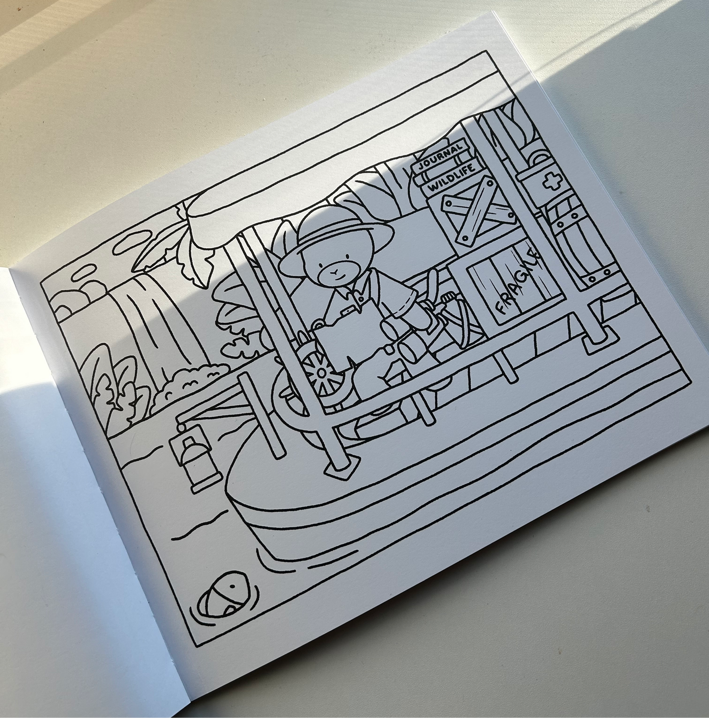 Around the World Coloring Book