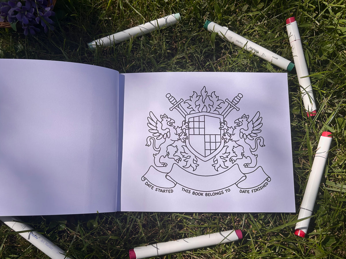 Medieval Adventures Coloring Book
