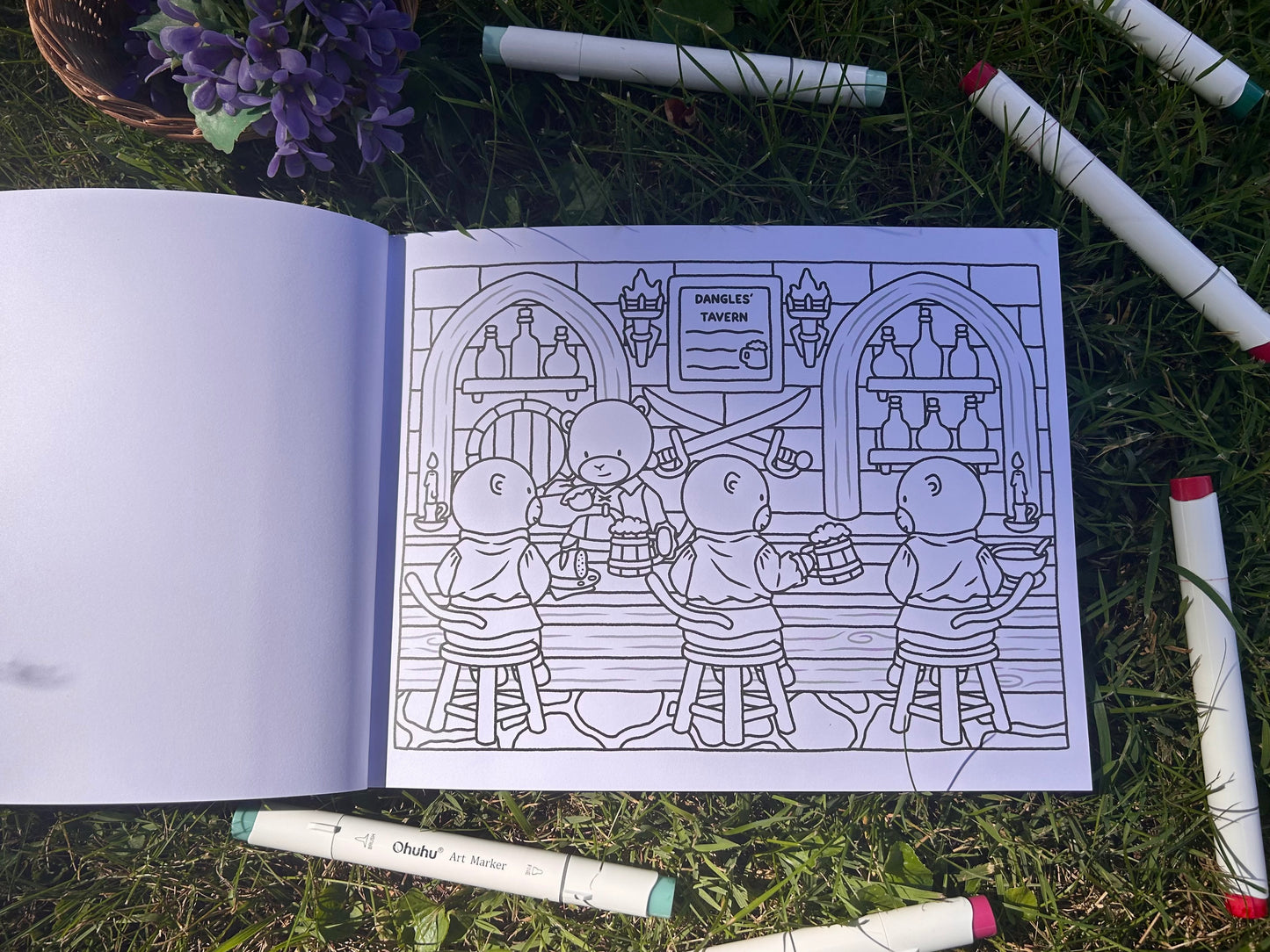 Medieval Adventures Coloring Book