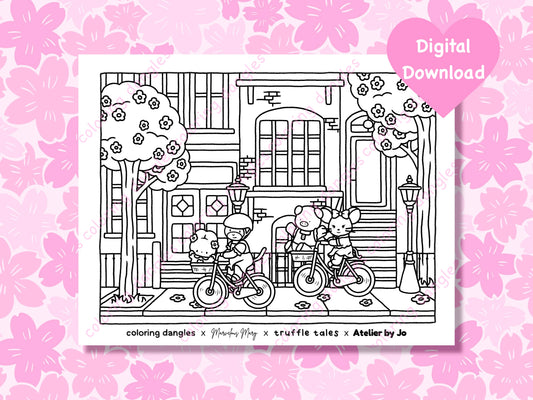 Spring Cycling - Digital Download