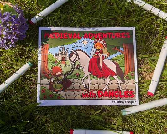 Medieval Adventures Coloring Book