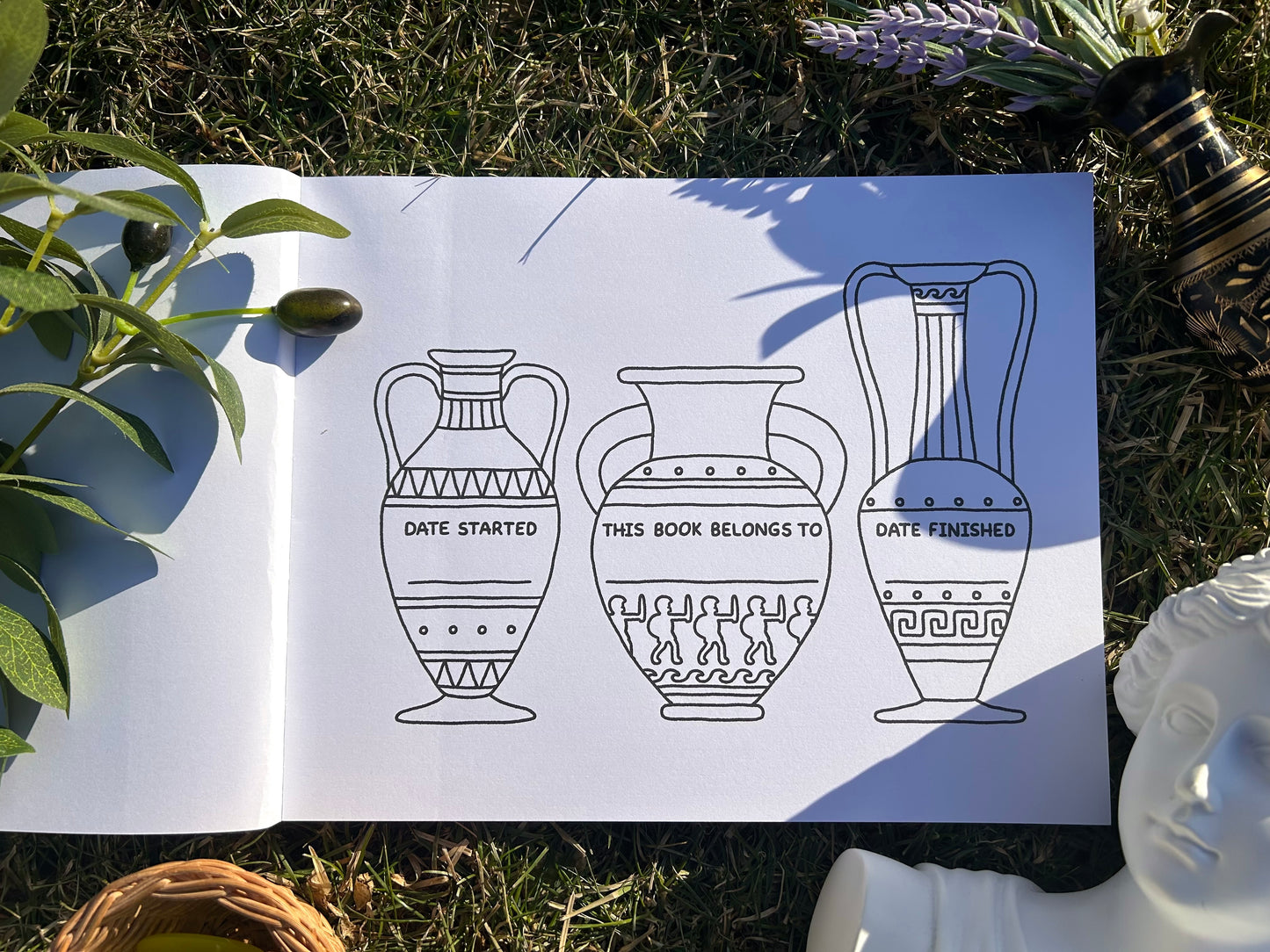 Greek Mythology Coloring Book