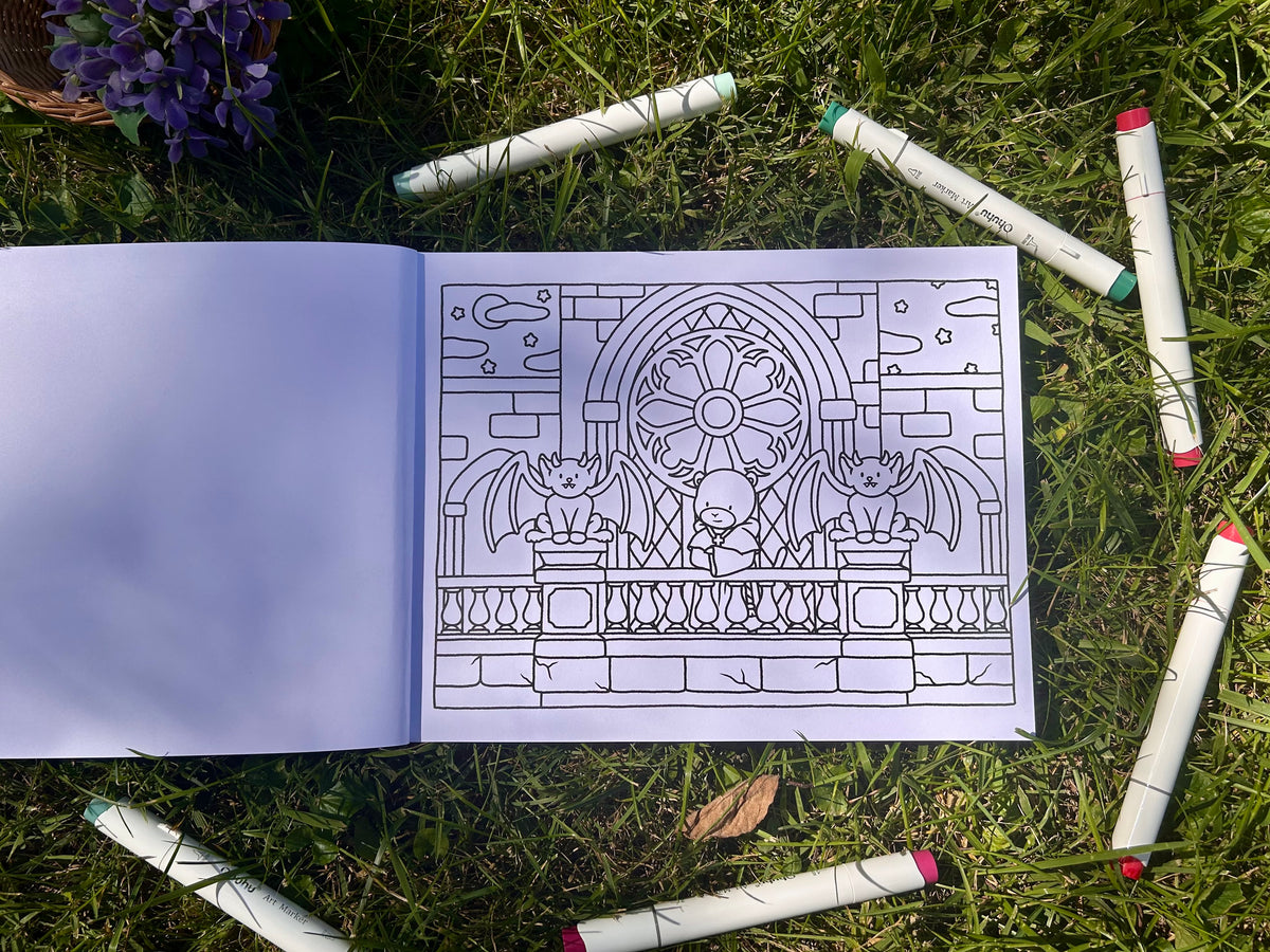Medieval Adventures Coloring Book